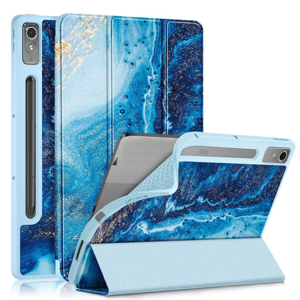 Lenovo Tab P12 12.7" 2023 (TB370/TB371) - Intelligent Sleep Foldable Essentials Series Stand Case - Image 9
