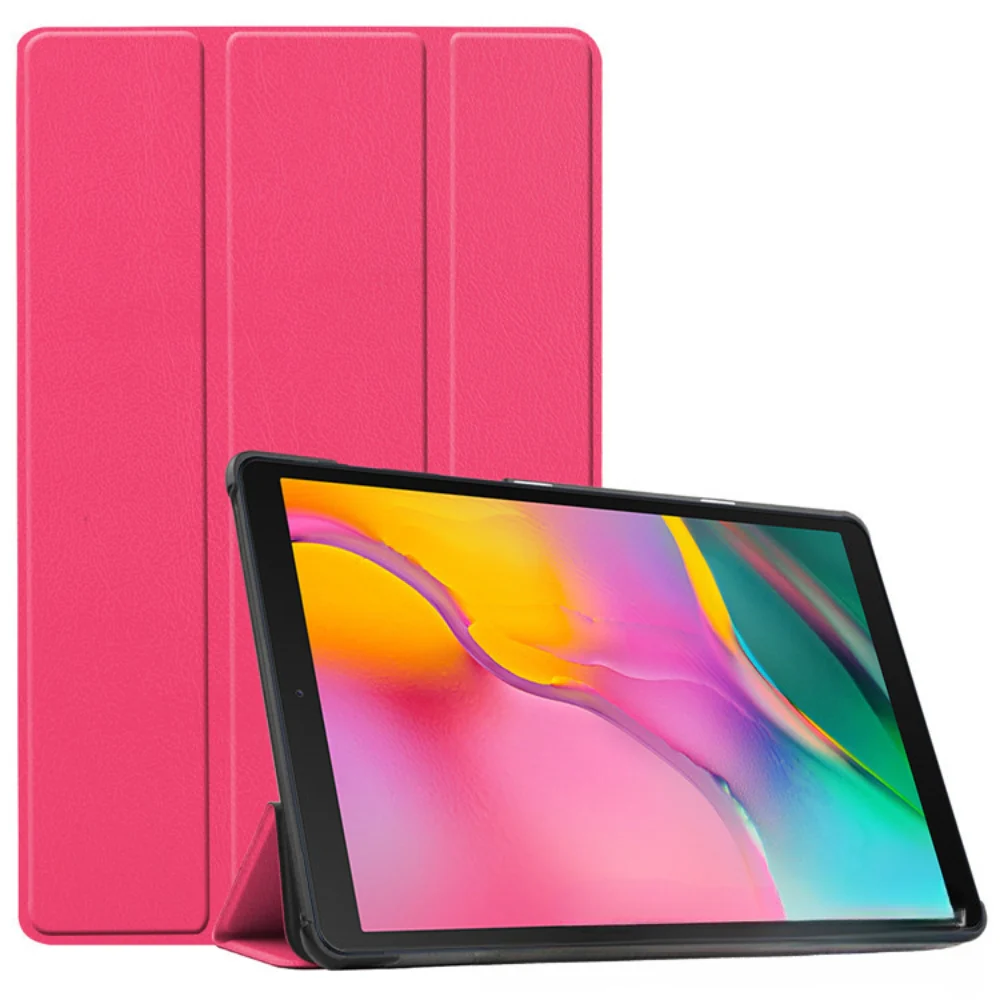 Lenovo Tab M8 (HD/FHD) 8.0" inch - Silicone Triple-fold Intelligent Sleep Stand Series Case - Image 9