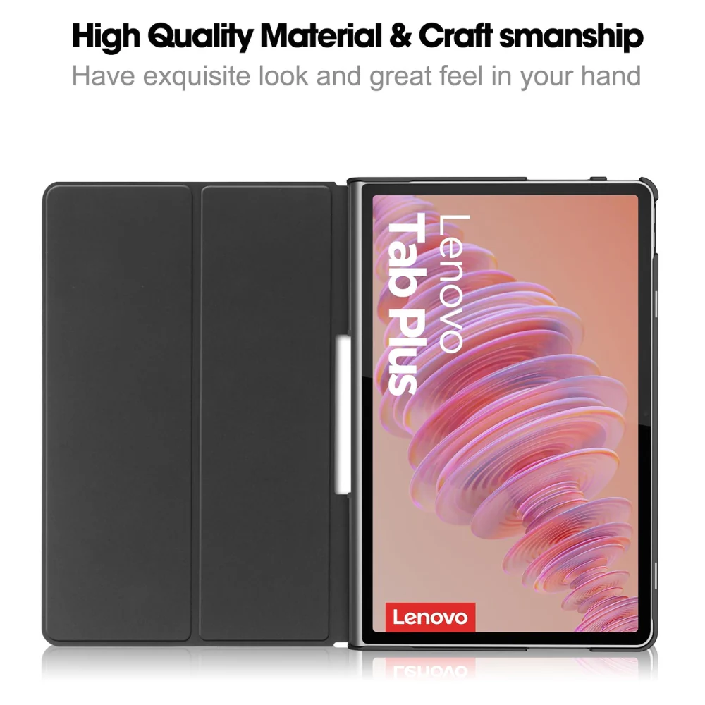 Lenovo Tab Plus 11.5" 2024 (TB-351FU) - Fold Stand Essentials Series Shockproof Case - Image 3
