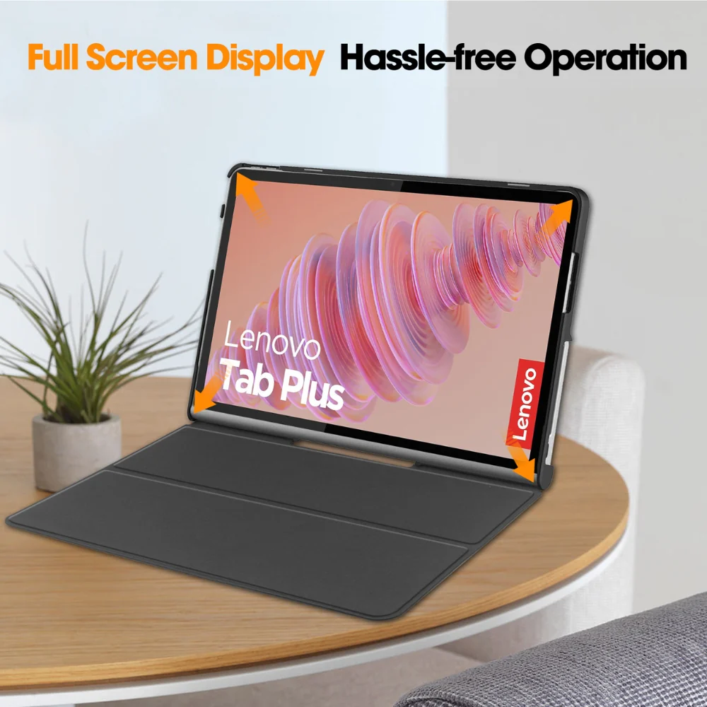Lenovo Tab Plus 11.5" 2024 (TB-351FU) - Fold Stand Essentials Series Shockproof Case - Image 4