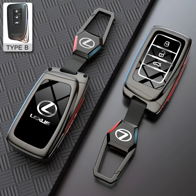 Lexus Stylish with Cool Shockproof Car Key Fob Case Cover For ES200, ES300h, RX300, NX200, LX570 - Image 10