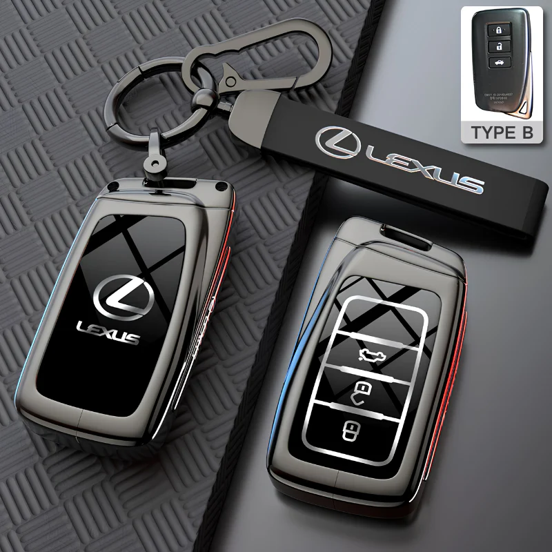 Lexus Stylish with Cool Shockproof Car Key Fob Case Cover For ES200, ES300h, RX300, NX200, LX570 - Image 12