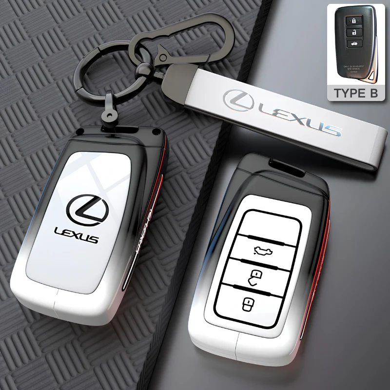 Lexus Stylish with Cool Shockproof Car Key Fob Case Cover For ES200, ES300h, RX300, NX200, LX570 - Image 13