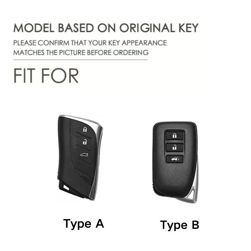 Lexus Stylish with Cool Shockproof Car Key Fob Case Cover For ES200, ES300h, RX300, NX200, LX570 - Image 5