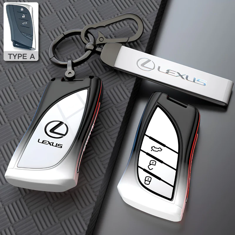 Lexus Stylish with Cool Shockproof Car Key Fob Case Cover For ES200, ES300h, RX300, NX200, LX570 - Image 9