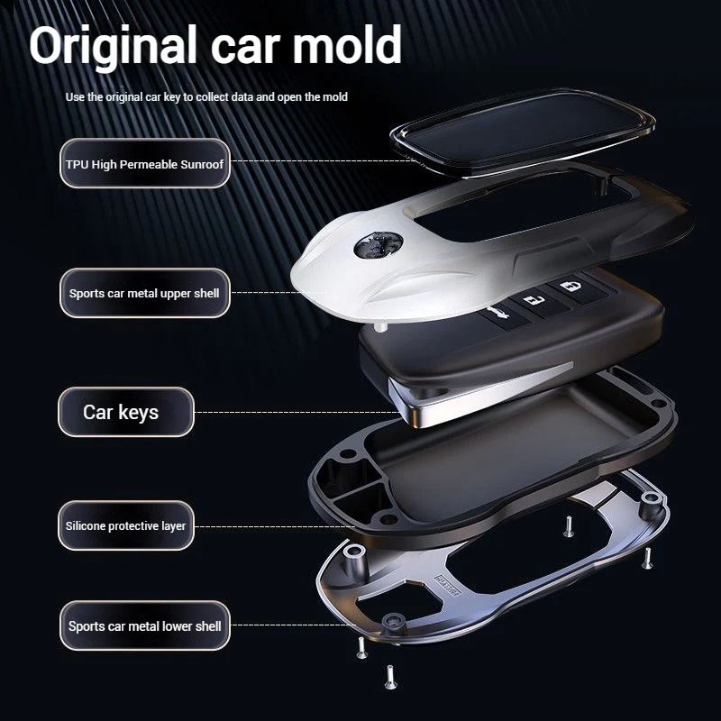 Lexus Stylish with Cool Shockproof Car Key Fob Case Cover For UX200, LS500, LS500H, LC500, LC500h, ES300h, ES350 - Image 6