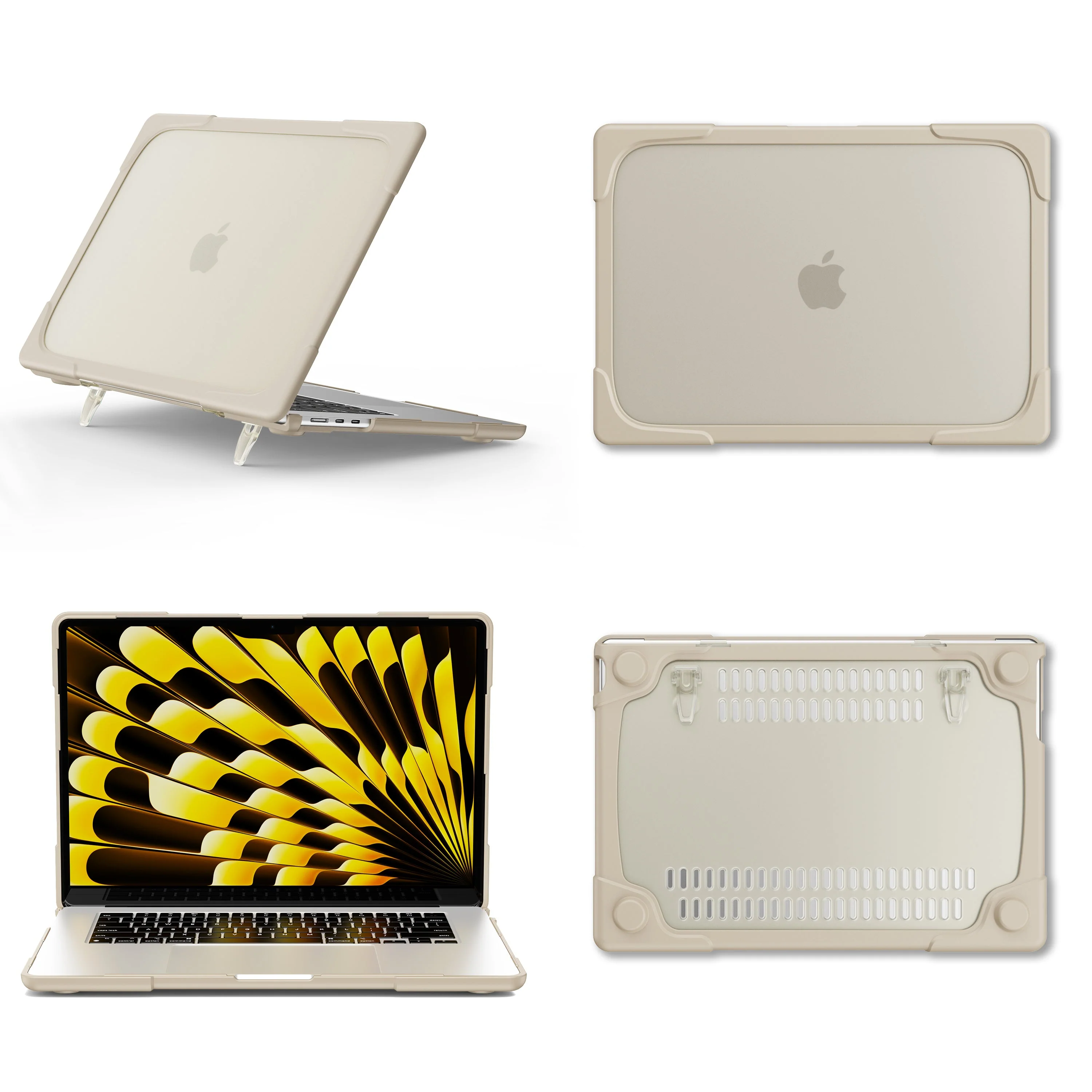 MacBook Air 13.6" (A2681 & A3113 & A3240) - Shockproof Heavy Duty Tough Case Cover - Image 10