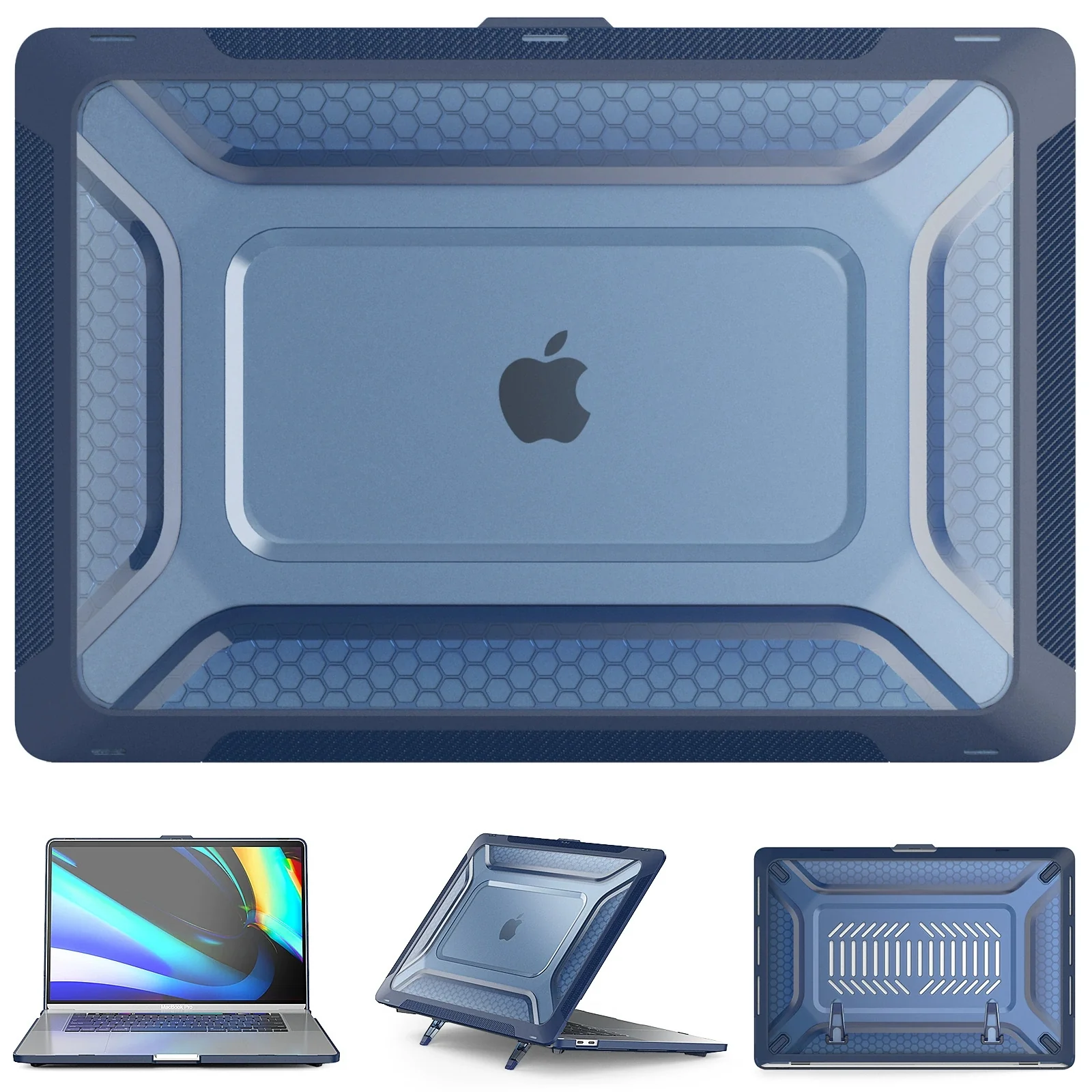 MacBook Air 15.3" 2023 A2941/A3114 Shockproof Heavy Duty Tough Case Cover - Image 18