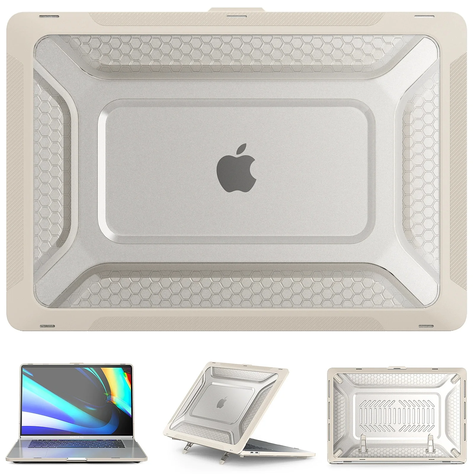 MacBook Air 15.3" 2023 A2941/A3114 Shockproof Heavy Duty Tough Case Cover - Image 19