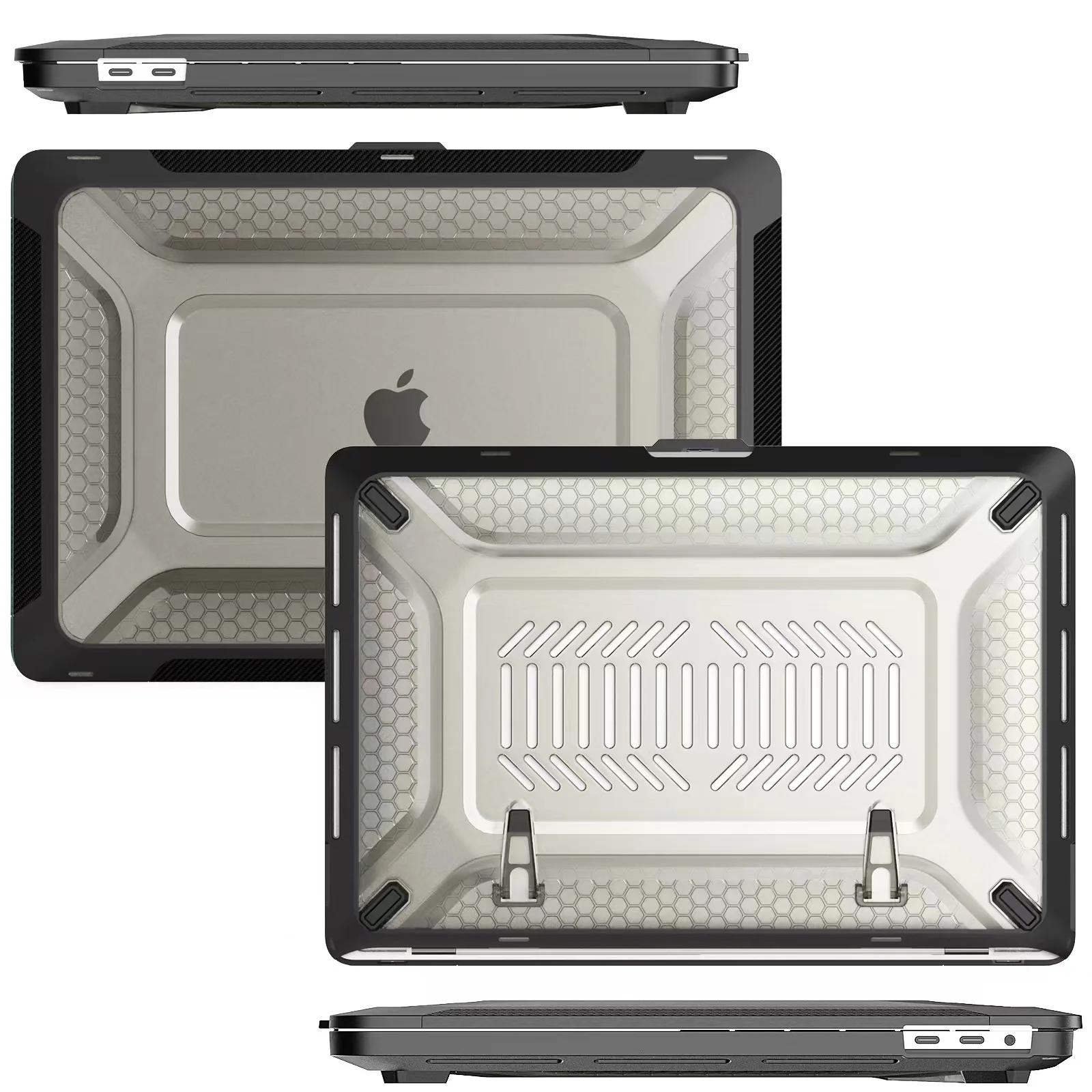 MacBook Air 15.3" 2023 A2941/A3114 Shockproof Heavy Duty Tough Case Cover - Image 2