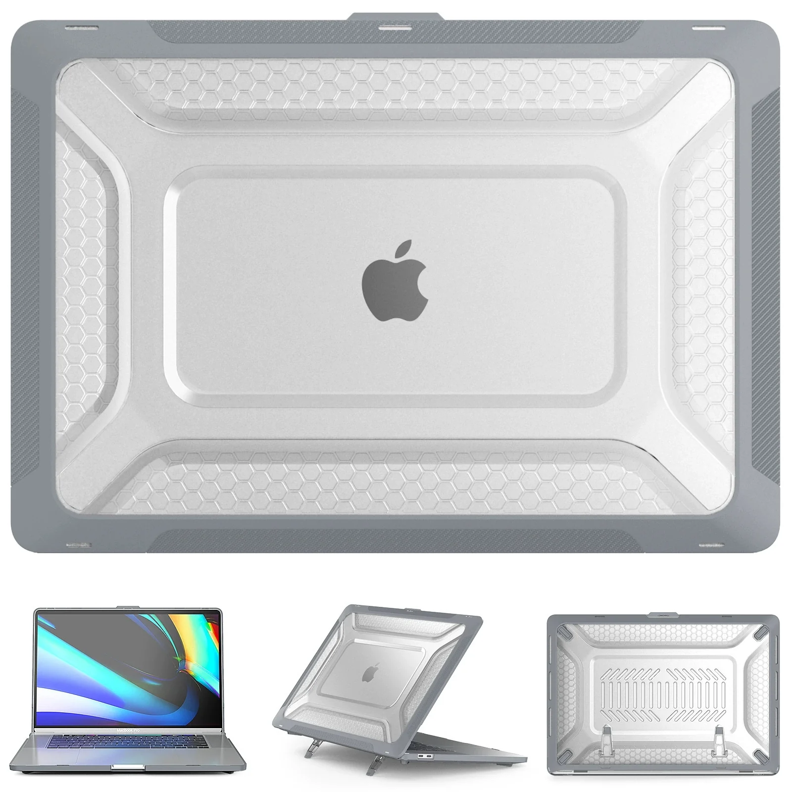 MacBook Air 15.3" 2023 A2941/A3114 Shockproof Heavy Duty Tough Case Cover - Image 20