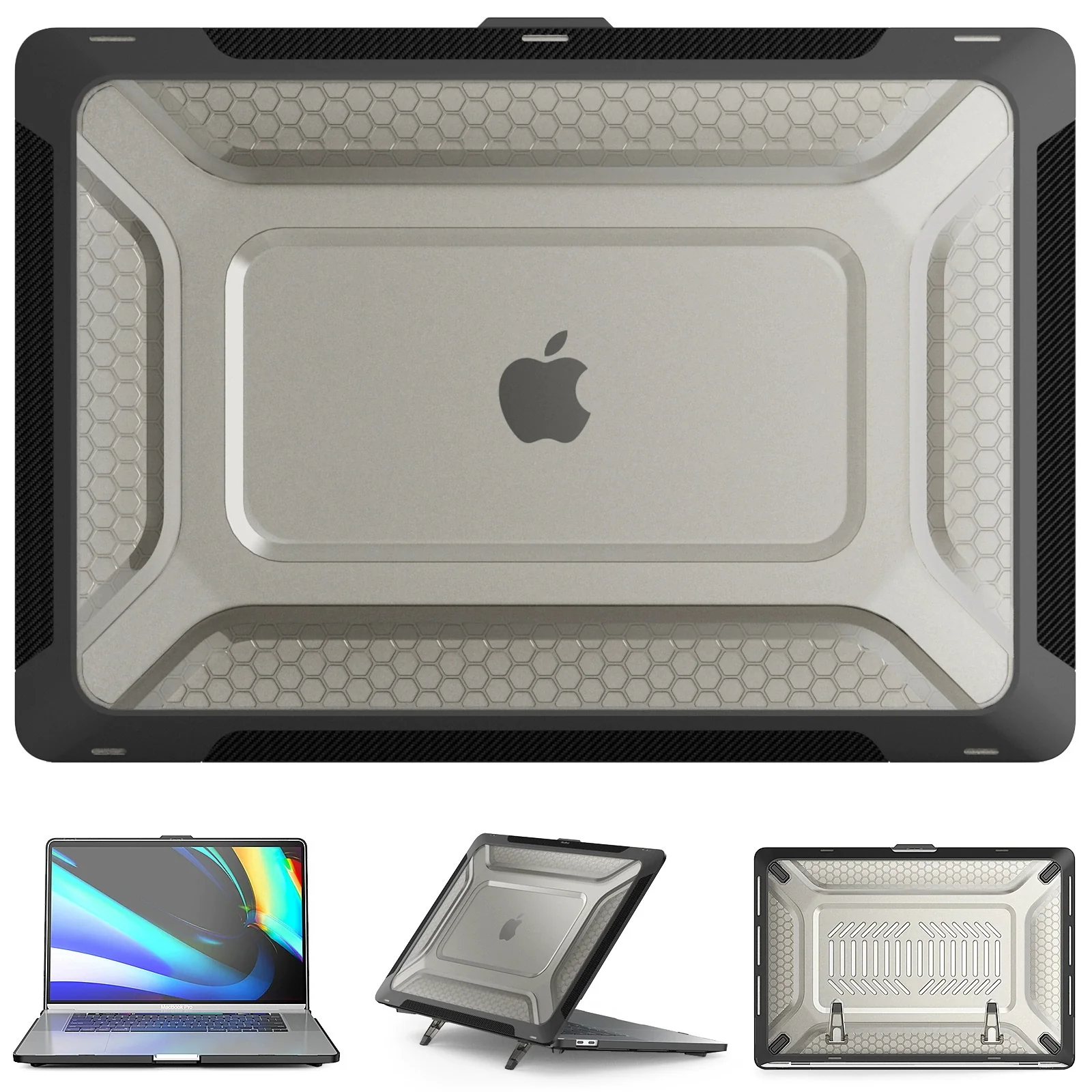 MacBook Air 15.3" 2023 A2941/A3114 Shockproof Heavy Duty Tough Case Cover - Image 21