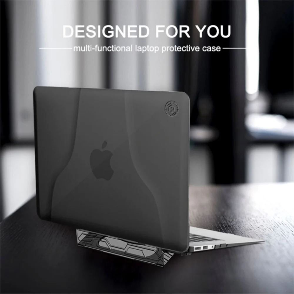MacBook Air 15.4" (A1707 & A1990) - Multi-function Ultra-thin Translucent Heat Dissipation Protective Case - Image 16