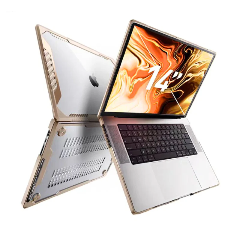 MacBook Pro 14.2" (A2442 & A2779) SUPCASE Ultra-thin Transparent Heat Dissipation Shockproof Protective Case - Image 11