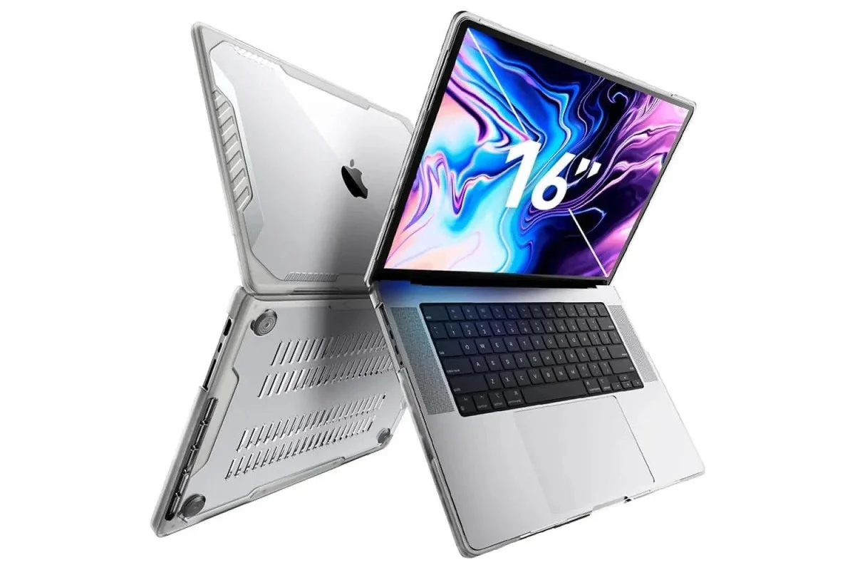 MacBook Pro 14.2" (A2442 & A2779) SUPCASE Ultra-thin Transparent Heat Dissipation Shockproof Protective Case - Image 3