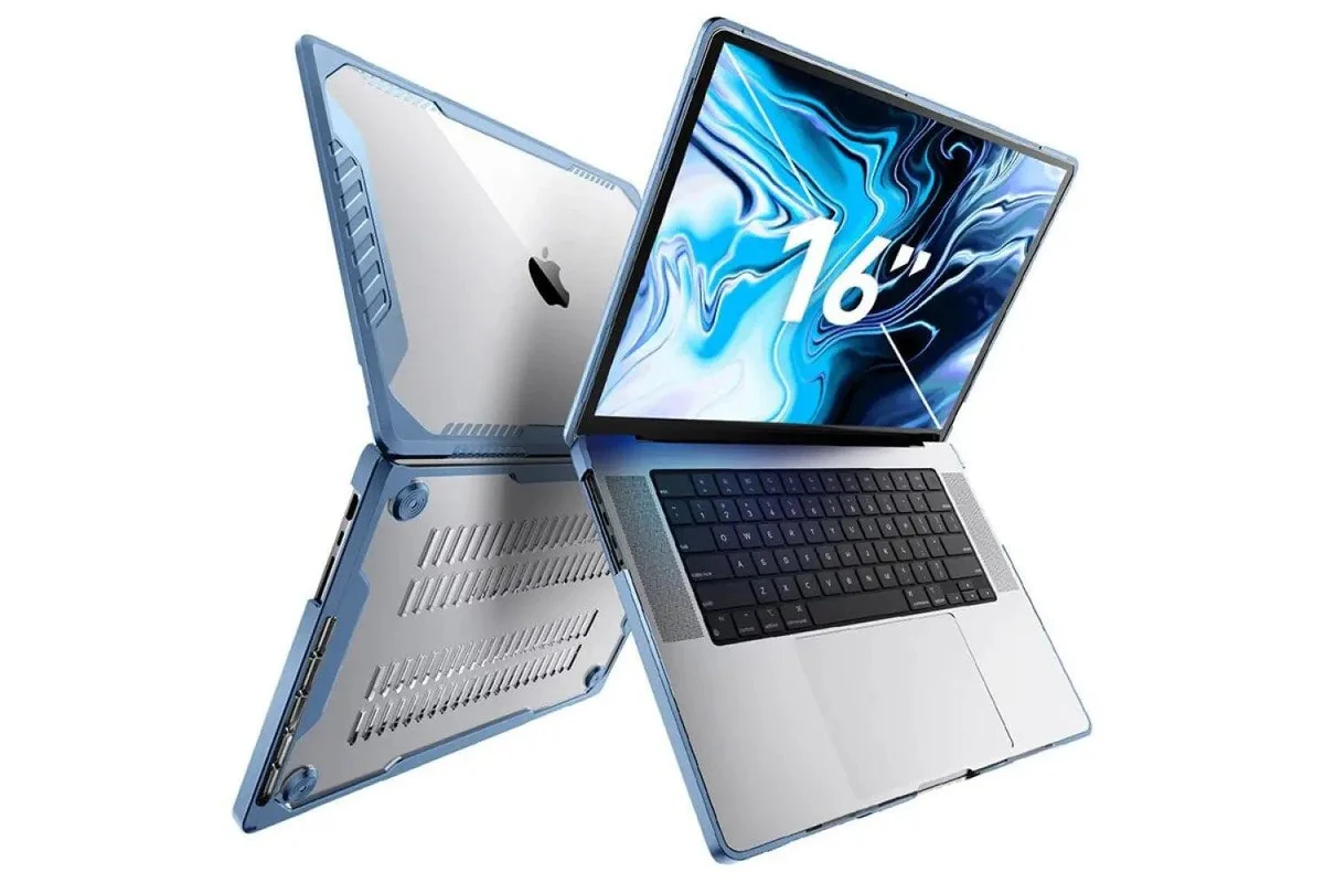 MacBook Pro 14.2" (A2442 & A2779) SUPCASE Ultra-thin Transparent Heat Dissipation Shockproof Protective Case - Image 5