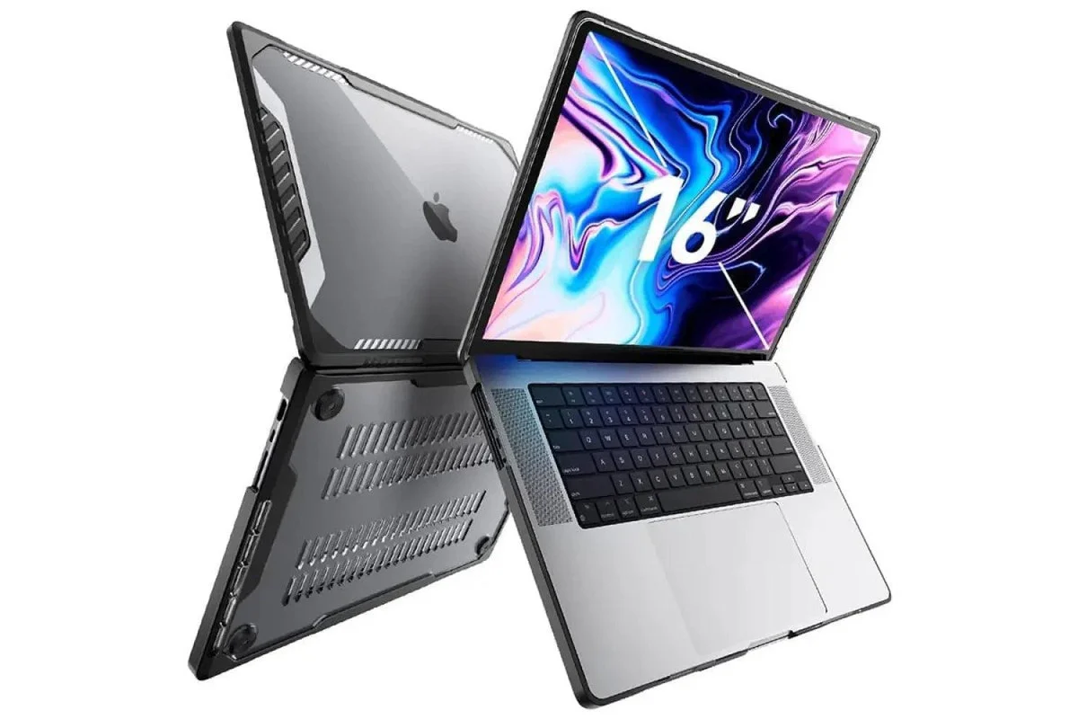 MacBook Pro 14.2" (A2442 & A2779) SUPCASE Ultra-thin Transparent Heat Dissipation Shockproof Protective Case - Image 6