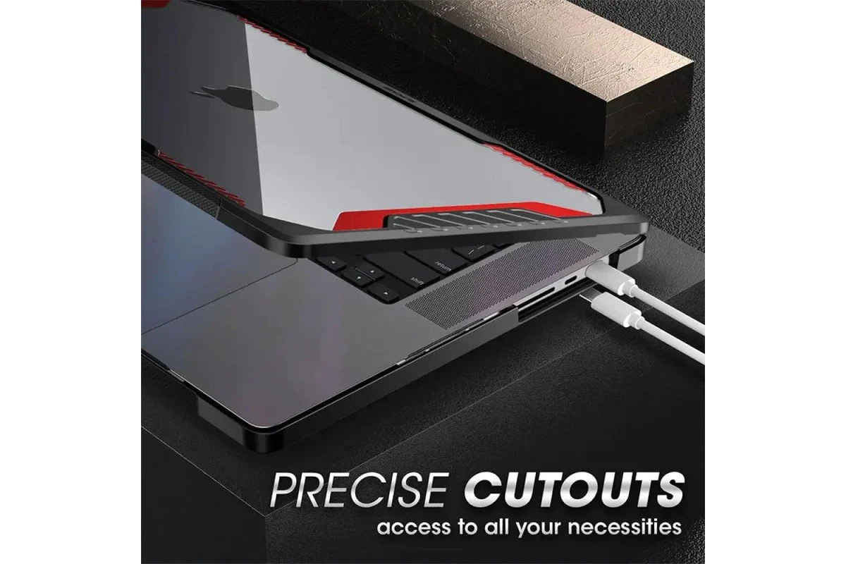 MacBook Pro 14.2" (A2442 & A2779) SUPCASE Ultra-thin Transparent Heat Dissipation Shockproof Protective Case - Image 7
