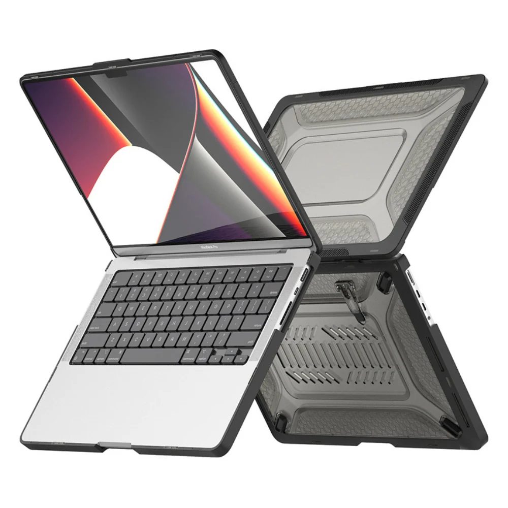 MacBook Pro 16.2" (A2141) - Foldable Stand Shockproof Protective Case - Image 8