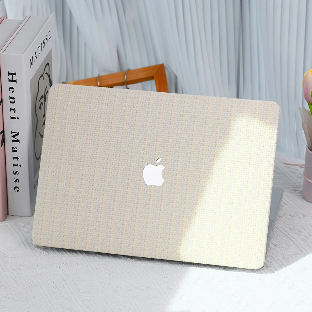 MacBook Pro 13.3" (A1706 & A1708 & A1989 & A2159) - Checkered Pattern Leather Protective Case - Image 3
