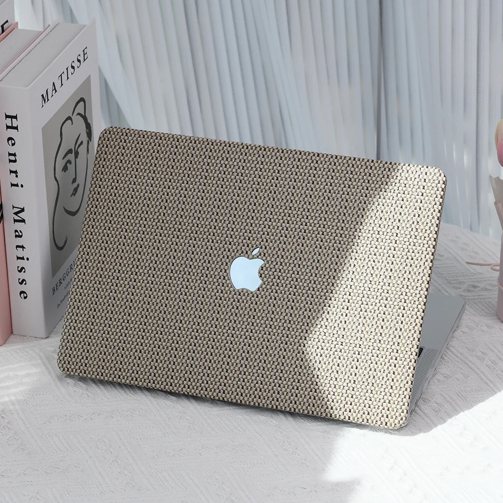 MacBook Pro 13.3" (A1706 & A1708 & A1989 & A2159) - Checkered Pattern Leather Protective Case - Image 4
