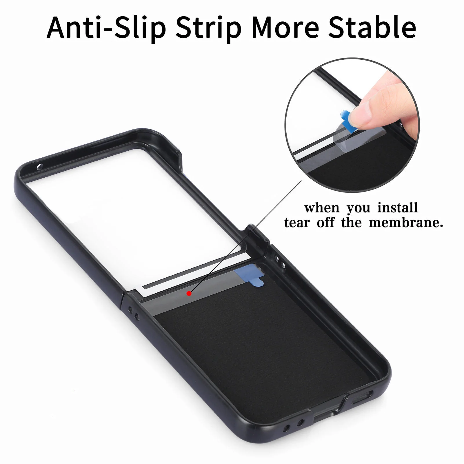 [Magnetic Compatible] Motorola Moto Razr 60/Ultra Textured Fabric-Style Shockproof Protective Case - Image 12