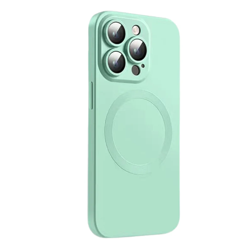 [Magsafe Compatible] Apple iPhone 15/Plus/Pro/Pro Max Liquid Silicone Anti-drop Ultra-thin Matte Essentials Series Case - Image 8