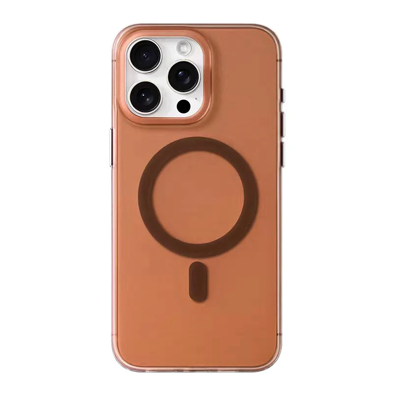 [Magsafe Compatible] Apple iPhone 13/Pro/Pro Max Sanlinba Transparent Matte Shockproof Essentials Series Case