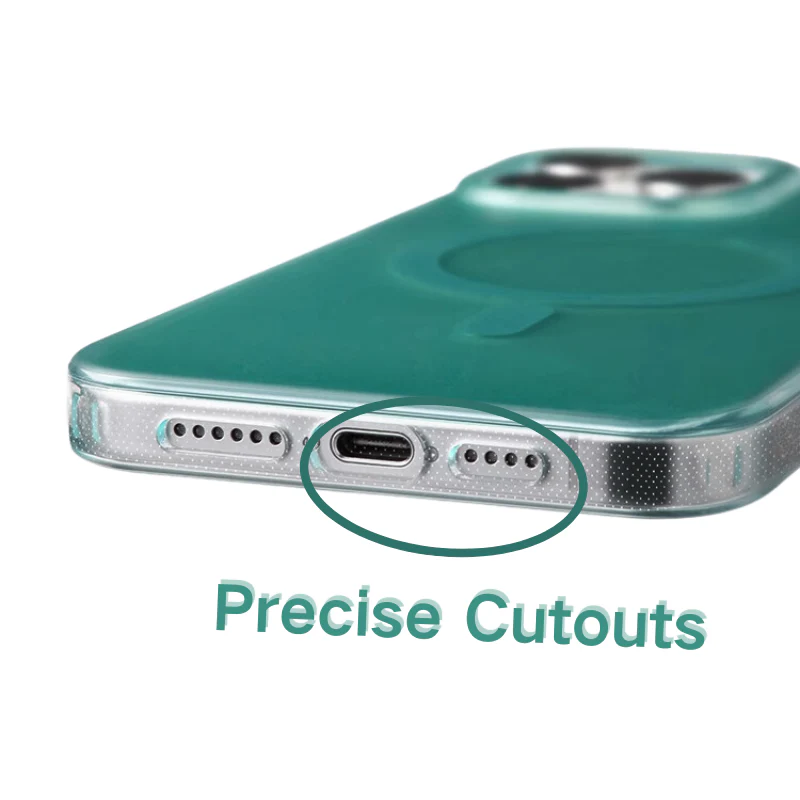[Magsafe Compatible] Apple iPhone 13/Pro/Pro Max Sanlinba Transparent Matte Shockproof Essentials Series Case - Image 5