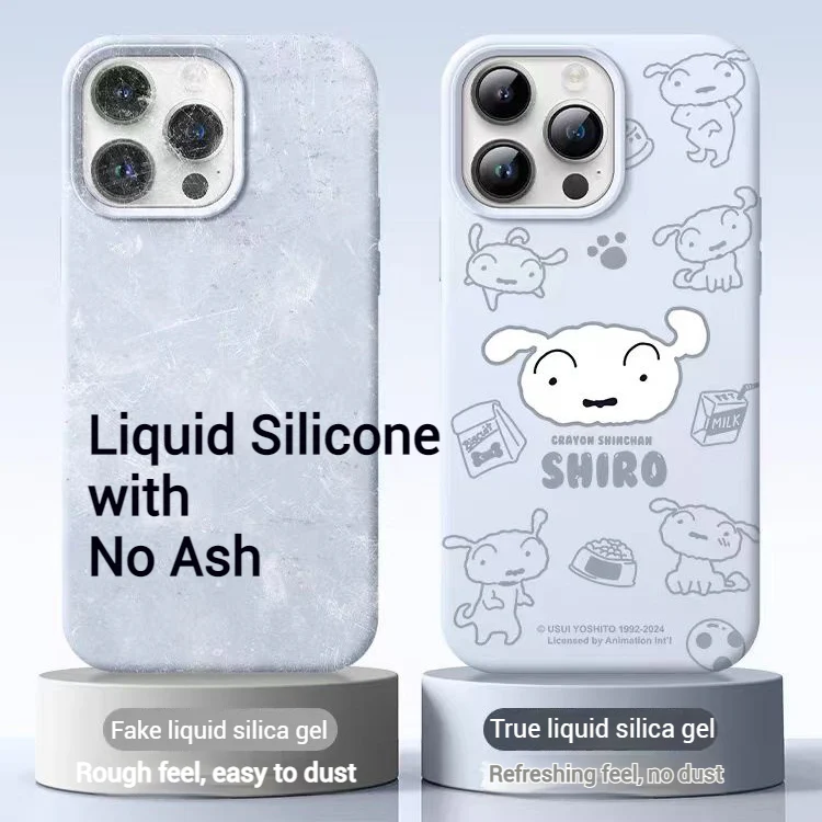 [Magsafe Compatible] Apple iPhone 14/Pro/Plus/Pro Max Cartoon Liquid Silicone Anti-drop Dirt-resistant Essentials Series Case - Image 4