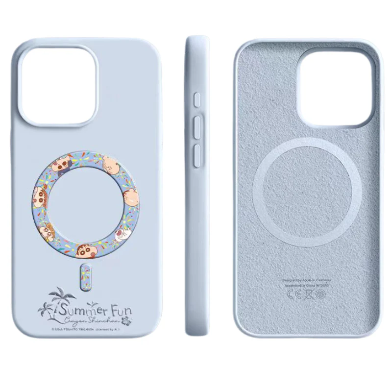 [Magsafe Compatible] Apple iPhone 15/Pro/Plus/Pro Max Cartoon Liquid Silicone Anti-drop Dirt-resistant Fashion-Forward Series Case - Image 11