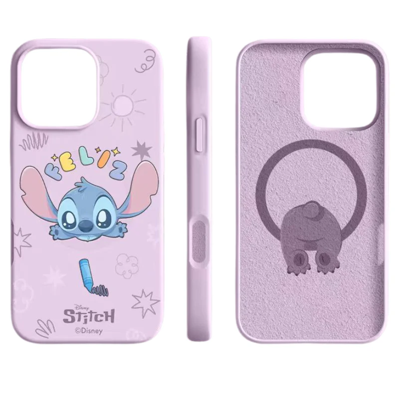 [Magsafe Compatible] Apple iPhone 15/Pro/Plus/Pro Max Cartoon Liquid Silicone Shockproof Essentials Series Case - Image 10