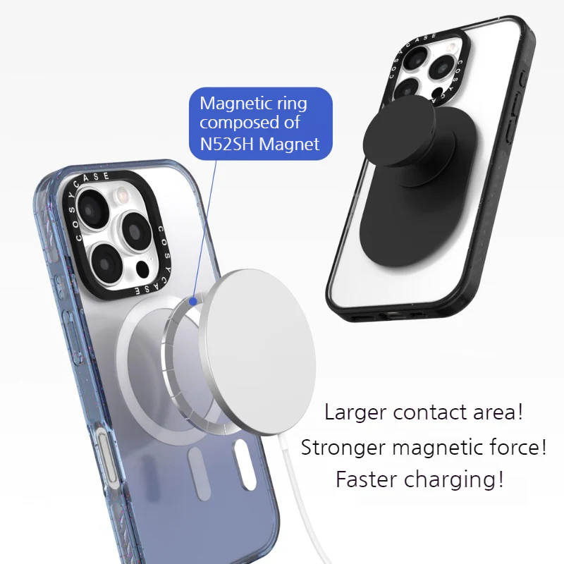 [Magsafe Compatible] Apple iPhone 15/Pro/Pro Max/Plus - Lollipop Full-Cover Shockproof Phone Case - Image 3