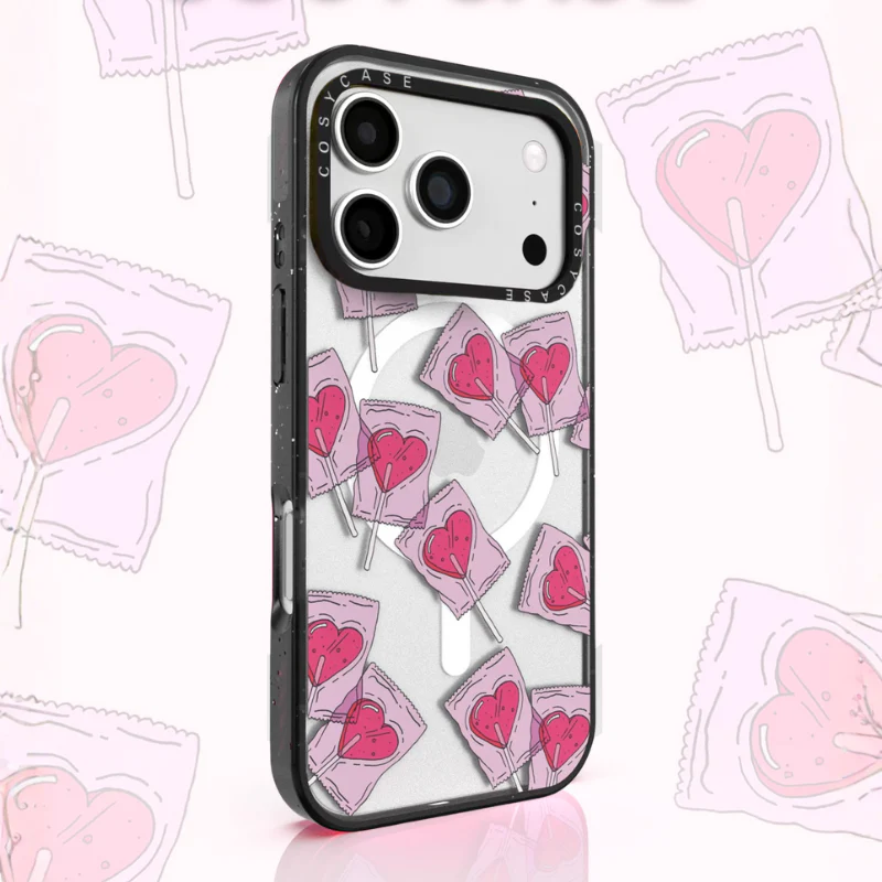 [Magsafe Compatible] Apple iPhone 15/Pro/Pro Max/Plus - Lollipop Full-Cover Shockproof Phone Case - Image 8