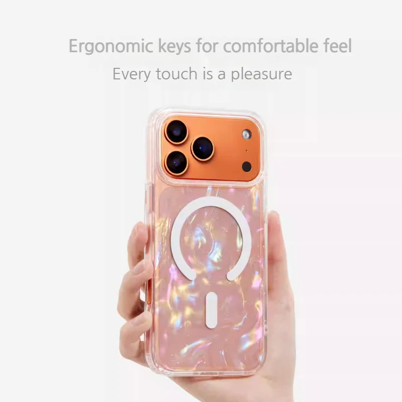 [Magsafe Compatible] Apple iPhone 15/Pro/Pro Max - Shell Laser Shockproof Case - Image 7