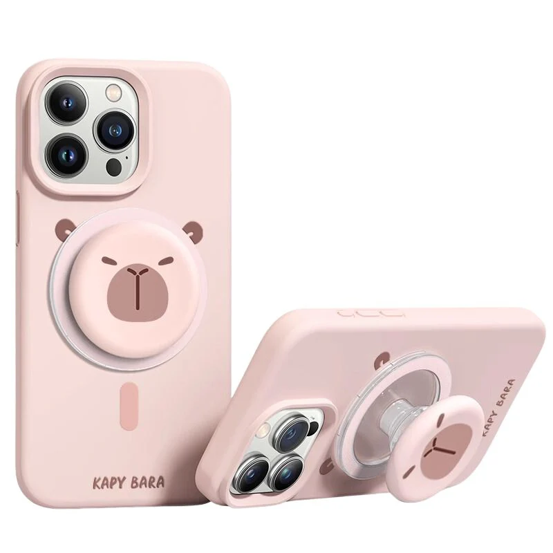 [Magsafe Compatible] Apple iPhone 16/Plus/Pro/Max - Shockproof Heavy Duty Tough Armor TPU Airbag Stand Case - Image 8