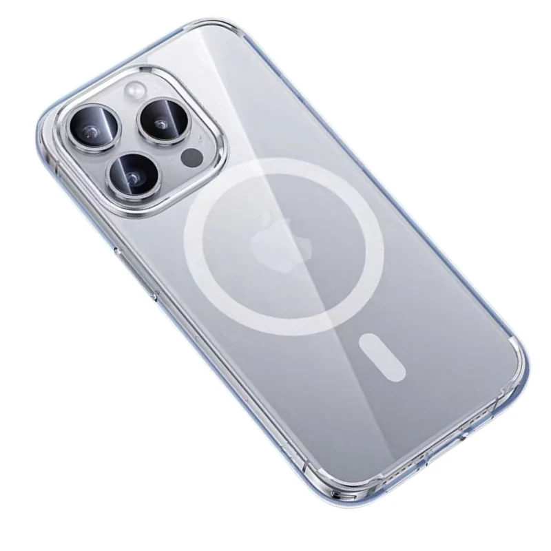 [Magsafe Compatible] Apple iPhone 16/Plus/Pro/Pro Max Transparent Matte Shockproof Silicone With Heat Dissipation Essentials Series Case - Image 10
