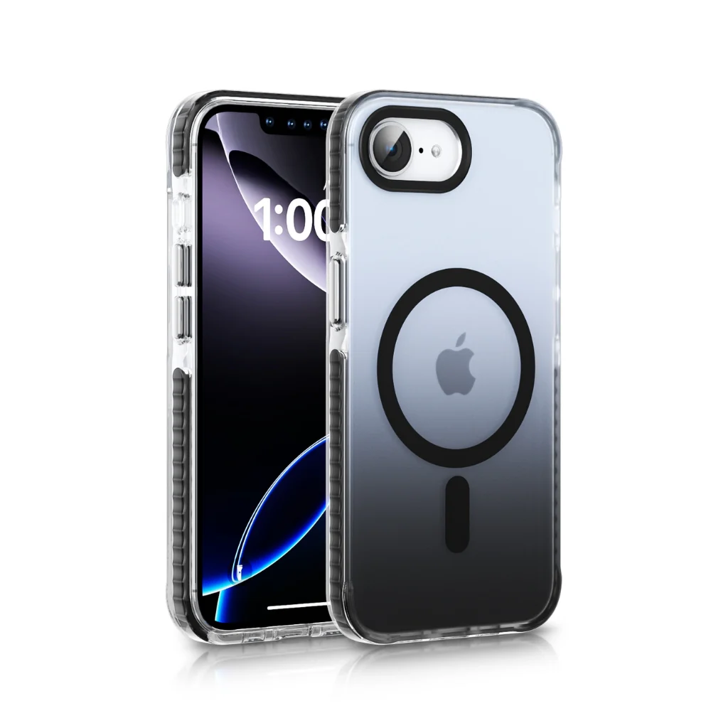 [Magsafe Compatible] Apple iPhone 16e & 17e - Gradient Matte Magnetic Drop Protection Case
