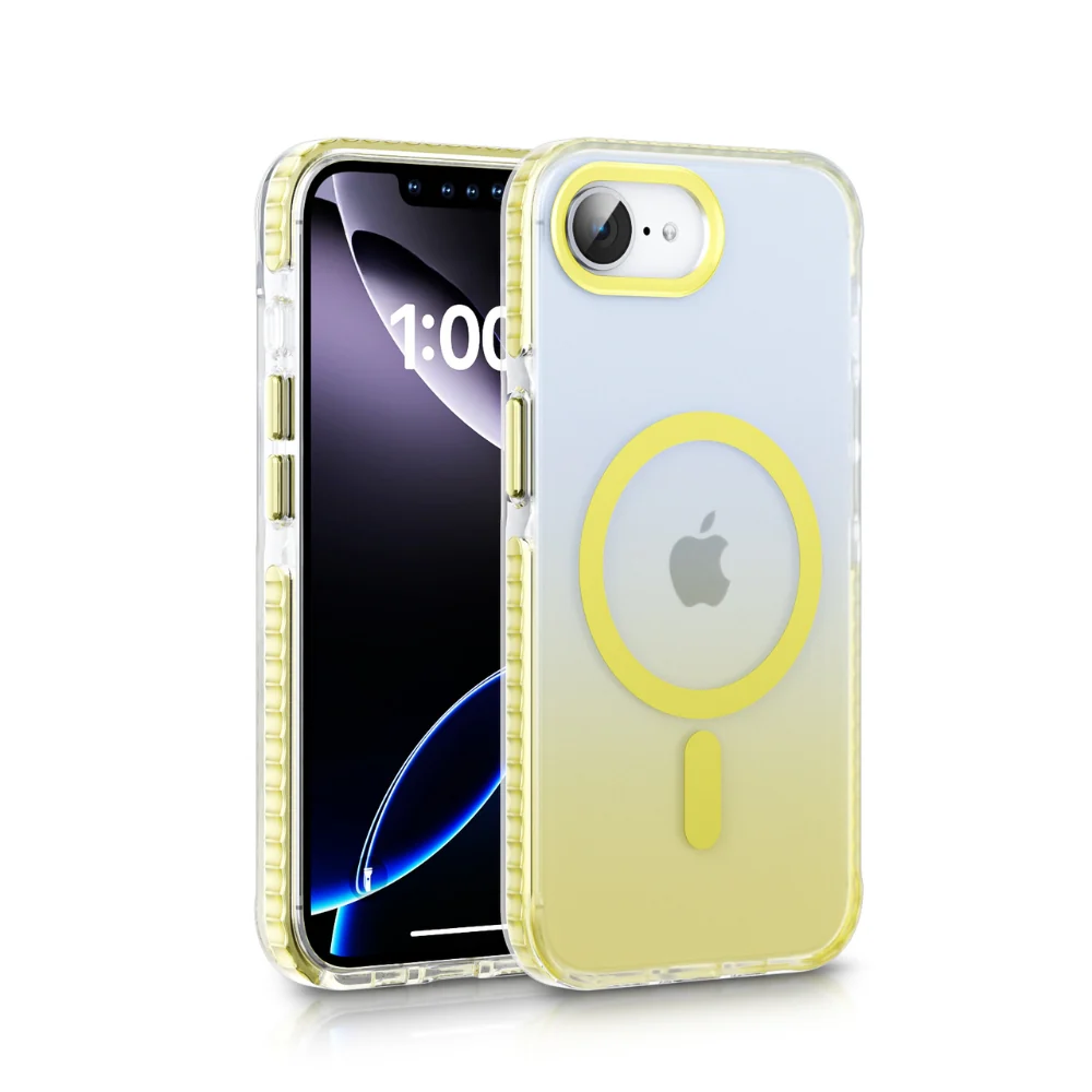 [Magsafe Compatible] Apple iPhone 16e & 17e - Gradient Matte Magnetic Drop Protection Case - Image 3