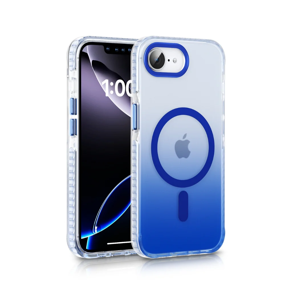 [Magsafe Compatible] Apple iPhone 16e & 17e - Gradient Matte Magnetic Drop Protection Case - Image 5