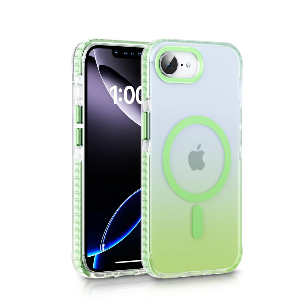 [Magsafe Compatible] Apple iPhone 16e & 17e - Gradient Matte Magnetic Drop Protection Case - Image 6