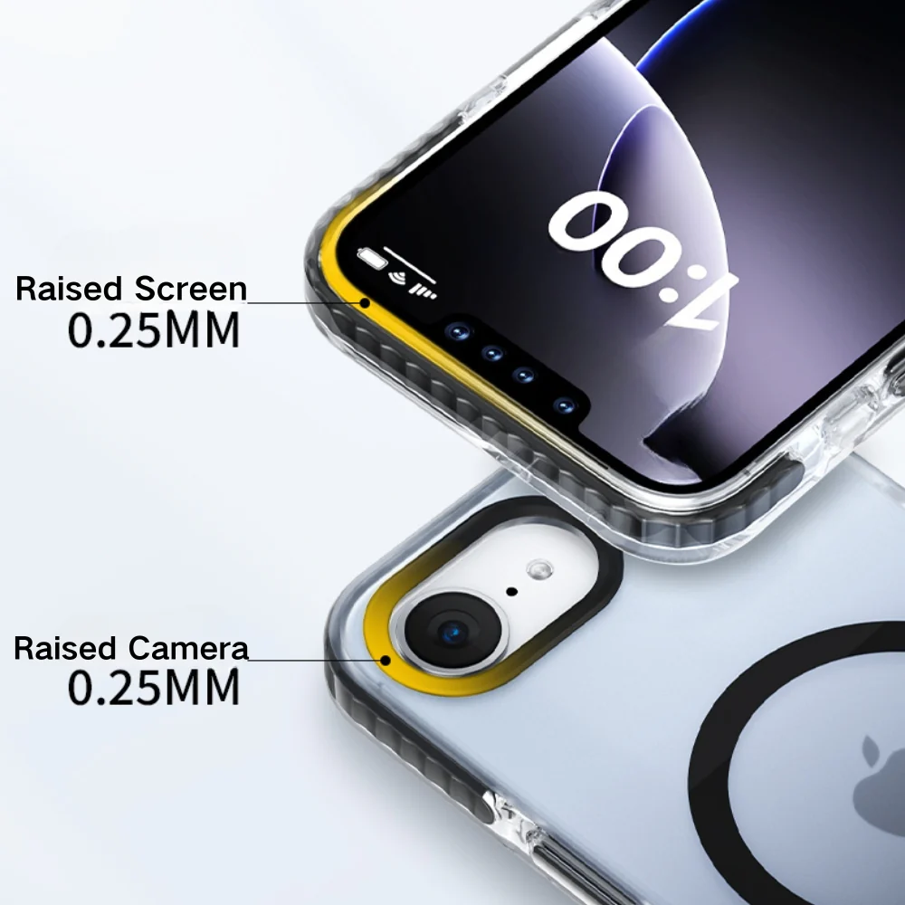 [Magsafe Compatible] Apple iPhone 16e & 17e - Gradient Matte Magnetic Drop Protection Case - Image 9