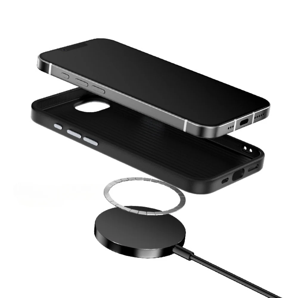 [Magsafe Compatible] Apple iPhone 16e & 17e - Micro Relief MagSafe Magnetic Phone Case - Image 8