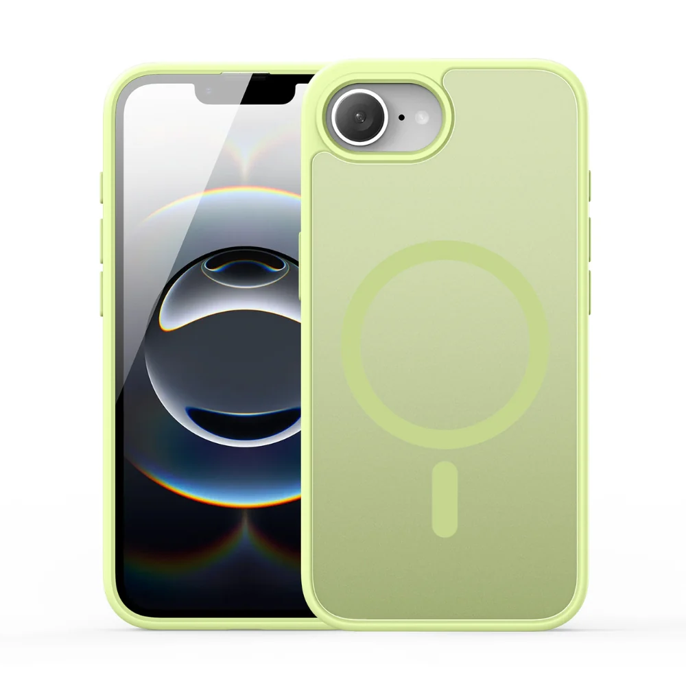 [Magsafe Compatible] Apple iPhone 16e & 17e - Minimalist Magnetic Matte Anti-Drop Phone Case