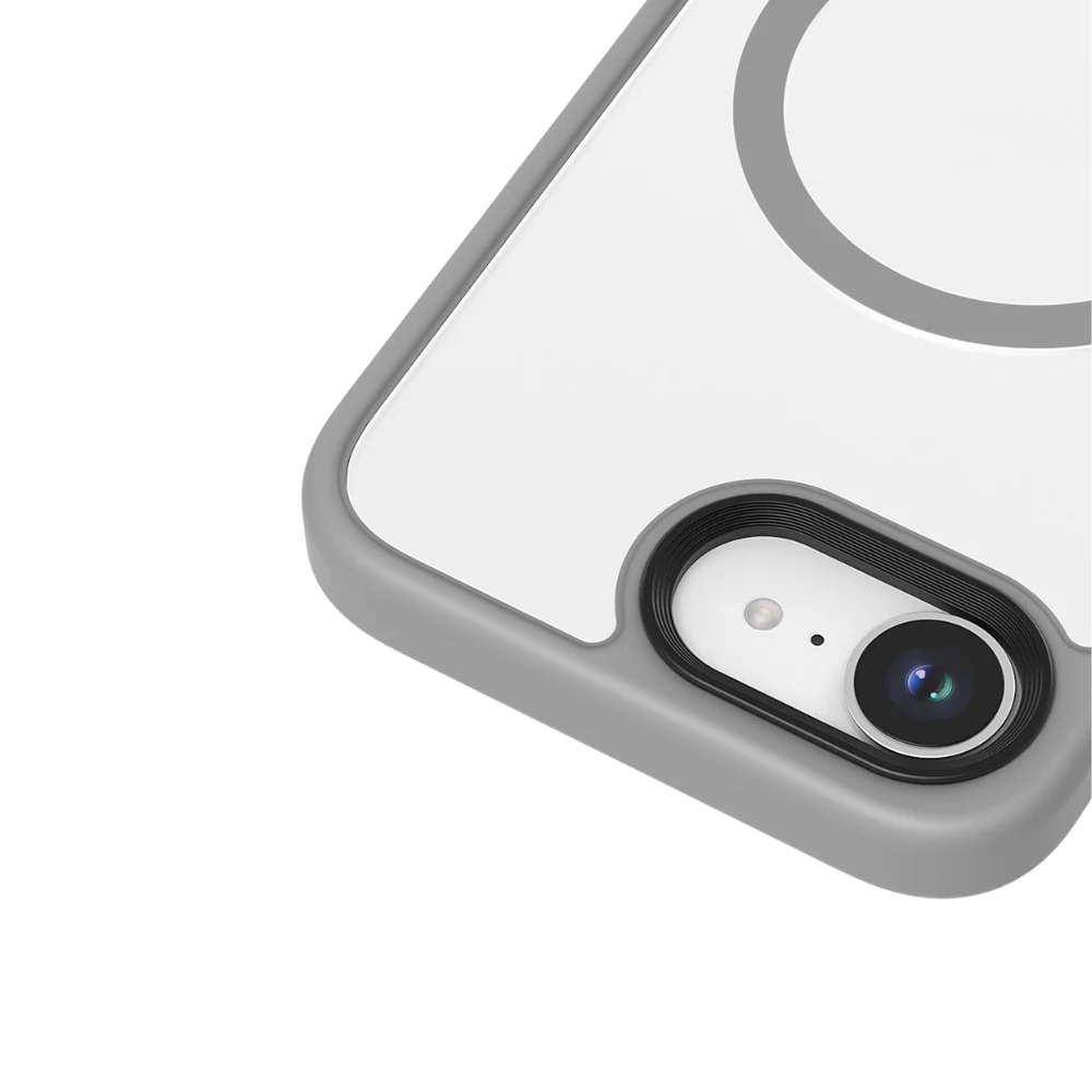 [Magsafe Compatible] Apple iPhone 16e & 17e - Semi-Transparent Shockproof Essentials Series Case With Stand - Image 10