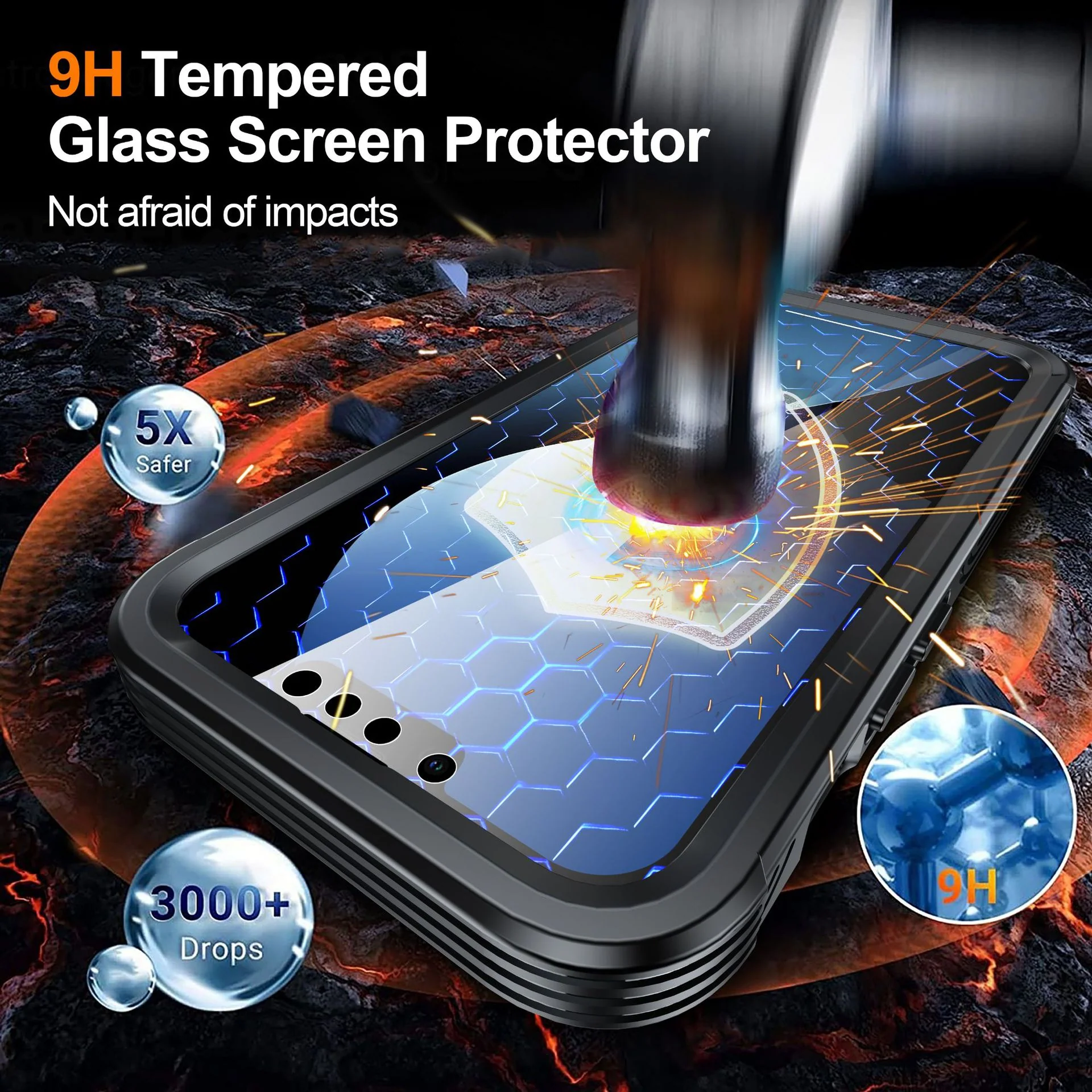 [Magsafe Compatible] Apple iPhone 16e & 17e Transparent Shockproof Wireless Charging Case - Image 6