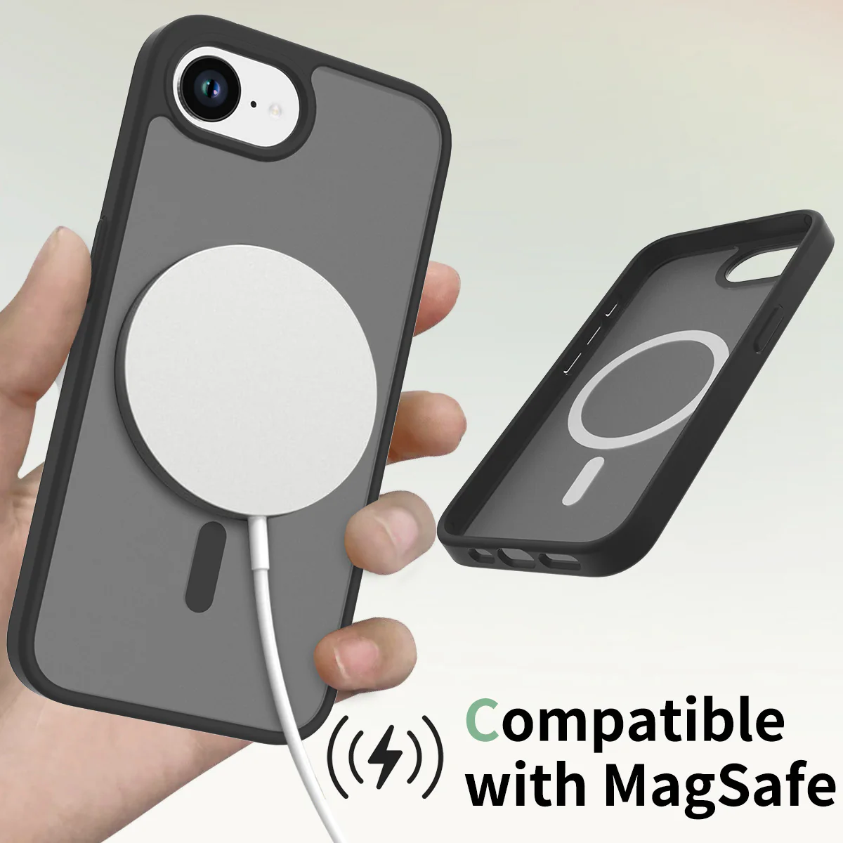 [Magsafe Compatible] Apple iPhone 16e Skin-friendly Shockproof TPU Silicone Case - Image 3