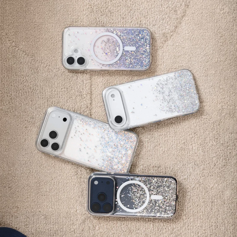 [Magsafe Compatible] Apple iPhone 17/Air/Pro/Max - SwitchEasy 3D Liquid Glitter Shockproof Phone Case - Image 7