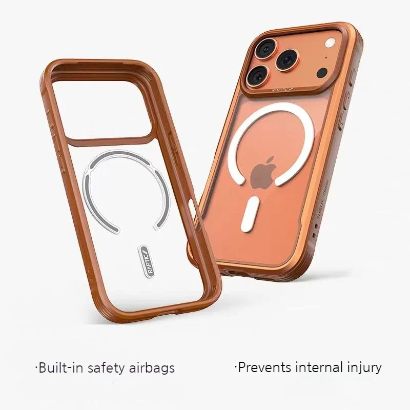 [Magsafe Compatible] Apple iPhone 17/Pro/Max DEFENSE Airbag Shockproof Full Coverage Phone Case - Image 3
