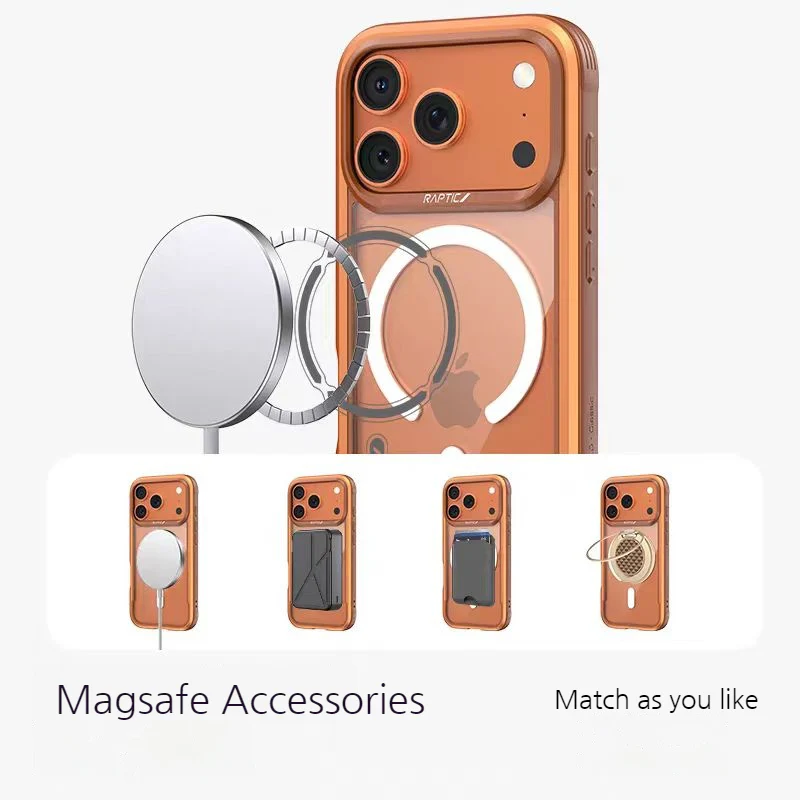 [Magsafe Compatible] Apple iPhone 17/Pro/Max DEFENSE Airbag Shockproof Full Coverage Phone Case - Image 4